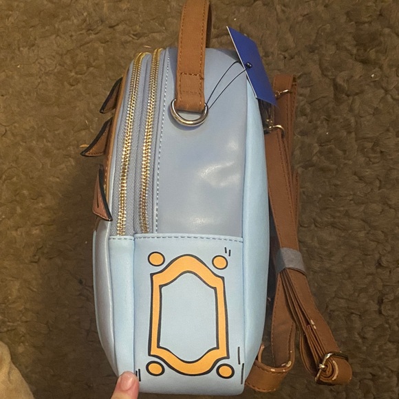 Cartoon Clock Themed Backpack - Picture 3 of 6